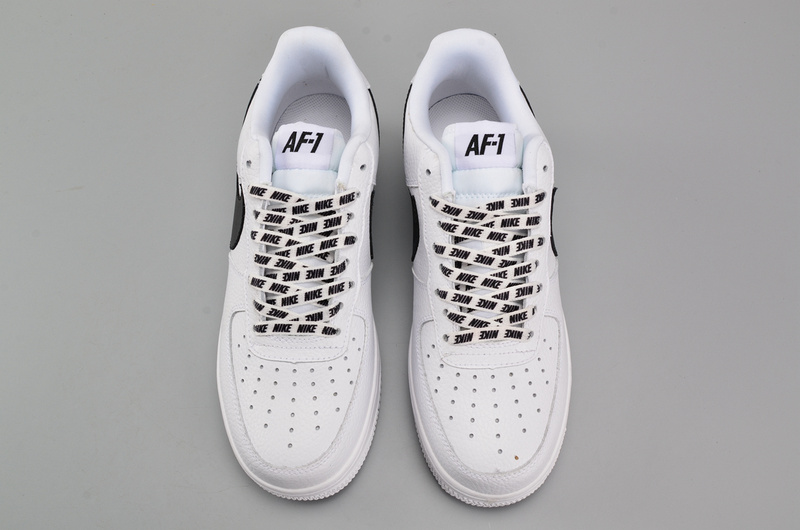 nike air force nba white black