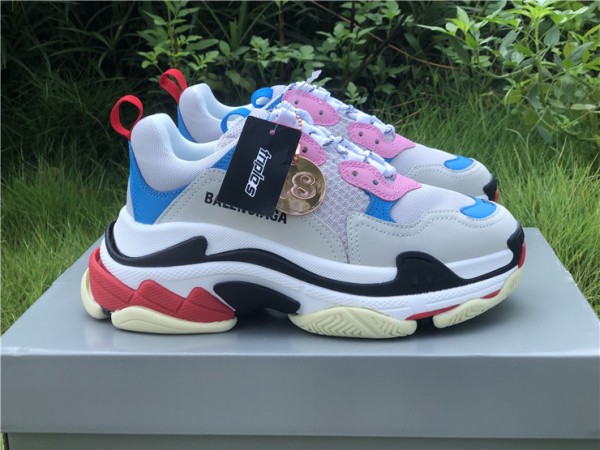 Balenciaga Triple S Sneaker Grey/Pink/Blue