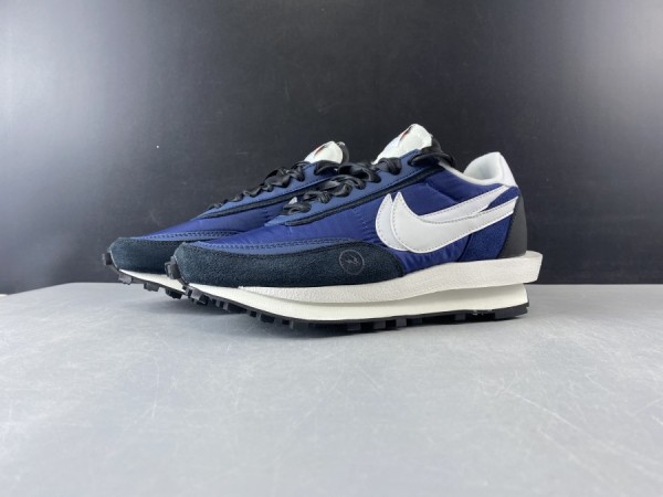 Sacai x Nike LVD Waffle Daybreak Deep Light Blue BV0073-401