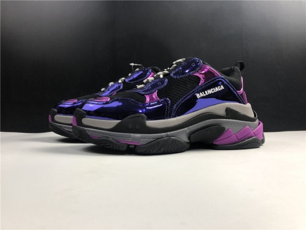 Balenciaga Triple S Bright Purplish Red