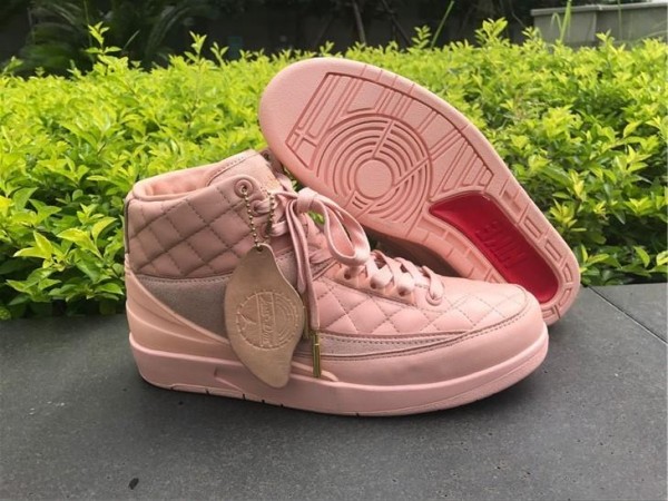 Just Don x Air Jordan 2 Pink "Arctic Orange" (AJ-0093)