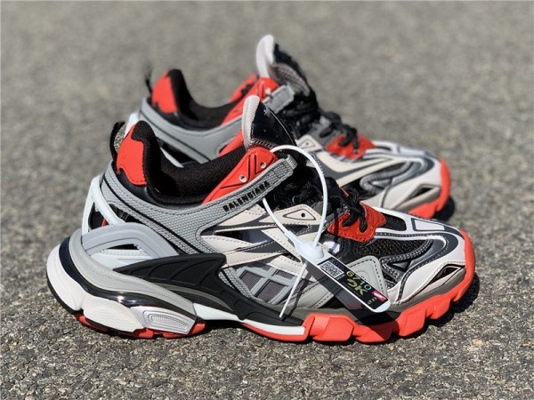 Balenciaga Track.2 Sneaker Black/Red/Grey