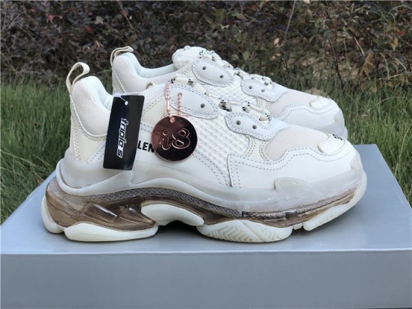 Balenciaga Triple S Clear Sole Off-White (BAL-N31)