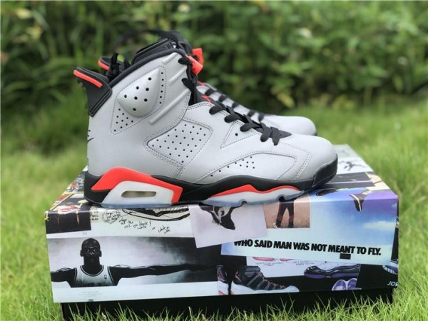 2019 Air Jordan 6 3M "Reflective Infrared" CI4072-001 (AJ-N003)