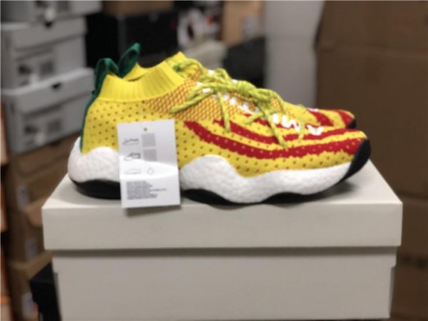 2018 Pharrell x Adidas Crazy BYW Yellow (AAO0004)