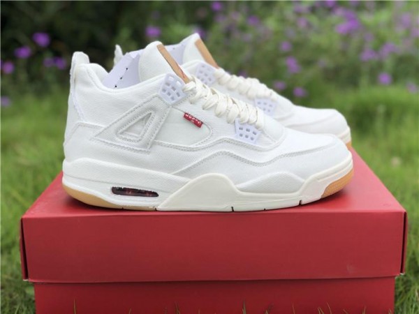 Levi's x Air Jordan 4 Retro "White Denim" (AJ-1011)
