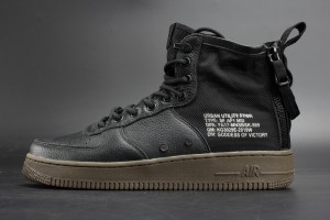 Nike SF Air Force 1 Mid "Hazel" Black 917753-002
