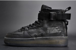 Nike Air Force 1 Mid "Tiger Camo" Black AA7345-001