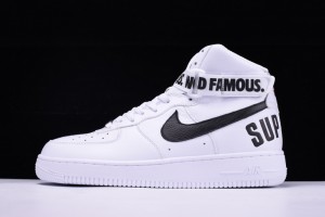 Supreme x Nike Air Force 1 High Supreme 'White' 698696-100