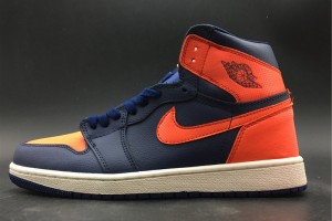 Air Jordan 1 Retro High 'Blue Void' Turf Orange AH7389-408