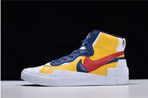 Sacai x Nike Blazer Mid Maize Navy BV0072-700