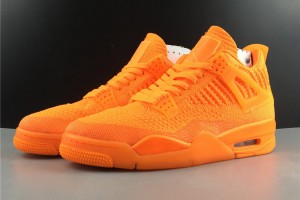 Air Jordan 4 Flyknit "Total Orange" AQ3559-800