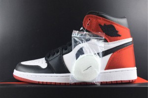 Air Jordan 1 Retro High "Satin Black Toe" CD0461-016