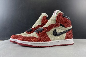 Surgeon x Air Jordan 1 "North Pole Breds" CK5566-610