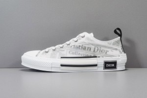 Dior B23 Low Top Daniel Arsham Newspaper 3SN249YUO_H069