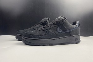 Stussy x Nike Air Force 1 Low Black CZ9084-001