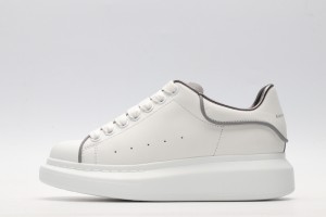 Alexander McQueen Oversized Sneaker White Reflective