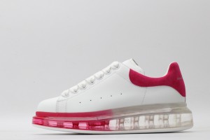 Alexander McQueen Oversized Sneaker White Translucent Pink