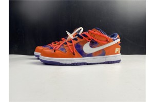 Off-White x Nike SB Dunk Low Orange CT0856-801