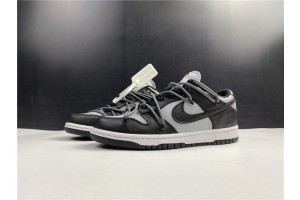 Off-White x Nike Dunk Low Black Gray CT0856-007