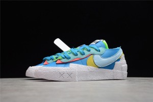 Kaws x Sacai x Nike Blazer Low "Blue" Multi DM7901-400