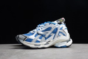 Balenciaga Runner Sneaker White/Blue