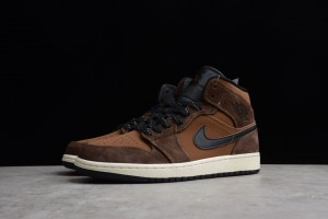 Air Jordan 1 Mid SE Dark Chocolate DC7294-200