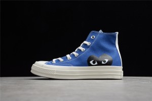 CDG Play x Converse Chuck 70 Hi Blue Quartz 171846C