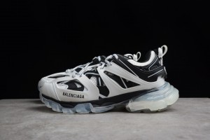 Balenciaga Track Clear Sole Sneaker White/Black