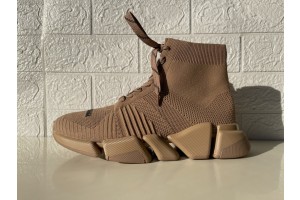 Balenciaga Speed 2.0 Lace-up Beige