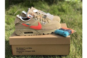 OFF-WHITE X Nike Air Max 90 "Desert Ore" AA7293-200