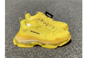 Balenciaga Triple S Clear Sole Yellow (BAL-N28)