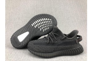 2019 Adidas Yeezy Boost 350 V2 "Black" (Kids)