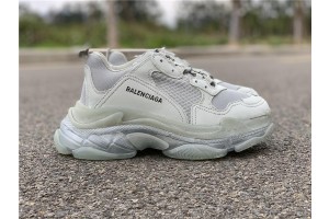 Balenciaga Triple S Clear Sole Grey (BAL-N11)