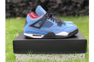 Travis Scott x Air Jordan 4 Retro "Cactus Jack" Houston Oilers 308497-406