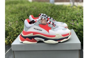 Balenciaga Triple S White/Red (BAL-N17)