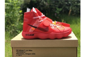 Nike X OFF-WHITE HYPERDUNK HD 2017 Red (OW-0022)