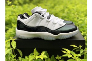 Air Jordan 11 Retro Low "Emerald" Easter 528895-145