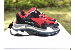 2018 Balenciaga Triple S Black Red (BAL0026)